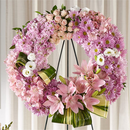 Gift of Warmth Wreath –  Downtown Florist And Tea, Doerun GA