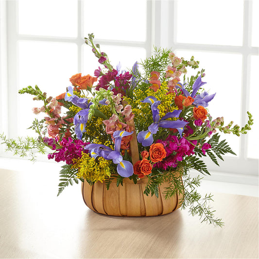 Garden of Life Basket –  Downtown Florist And Tea, Doerun GA