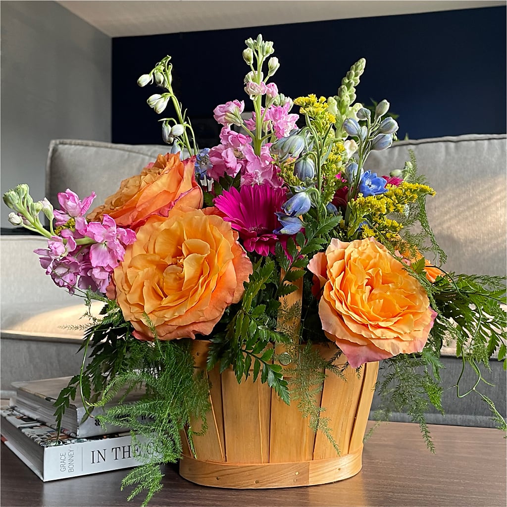 Garden of Life Basket –  Downtown Florist And Tea, Doerun GA