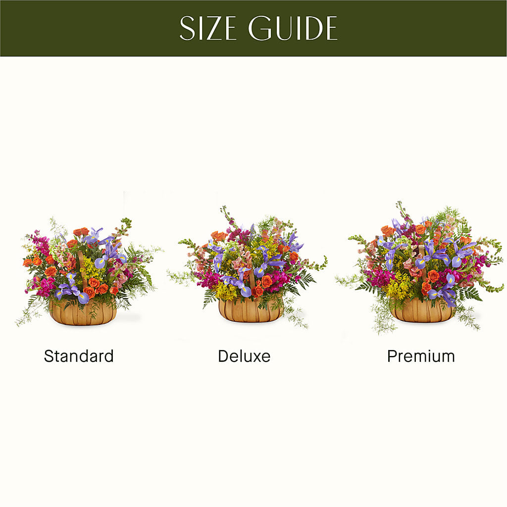 Garden of Life Basket –  Downtown Florist And Tea, Doerun GA