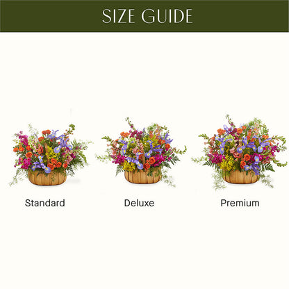 Garden of Life Basket –  Downtown Florist And Tea, Doerun GA