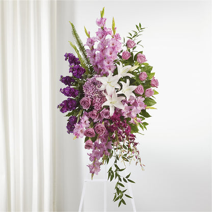 Never Alone Standing Spray –  Downtown Florist And Tea, Doerun GA