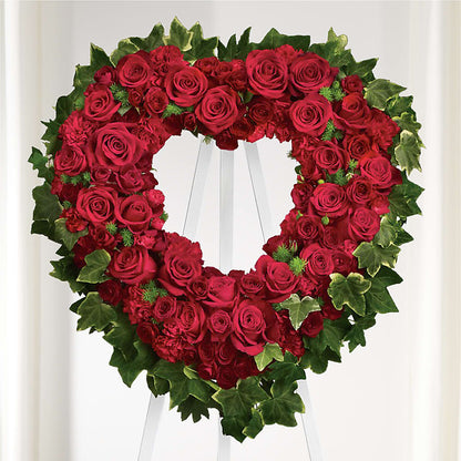 Wholehearted Standing Spray –  Downtown Florist And Tea, Doerun GA