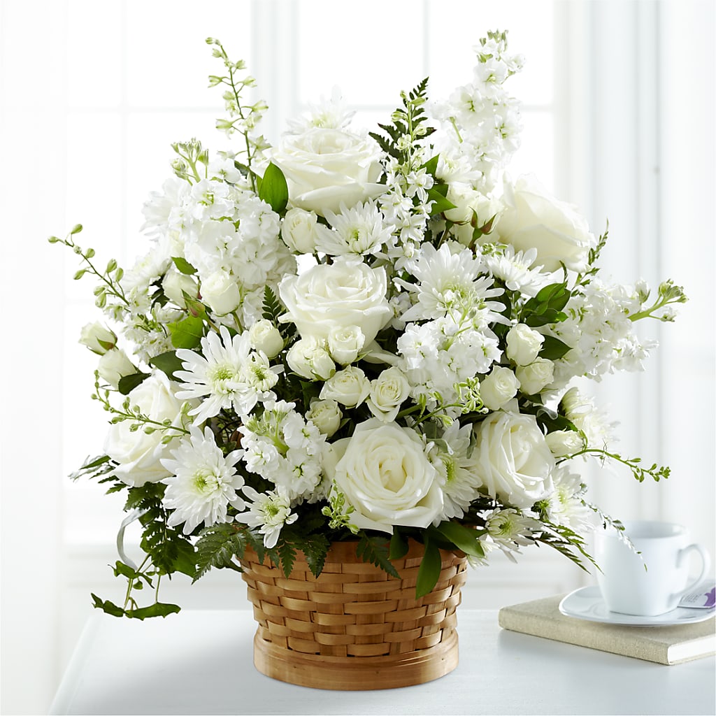 Heartfelt Condolences Arrangement –  Downtown Florist And Tea, Doerun GA