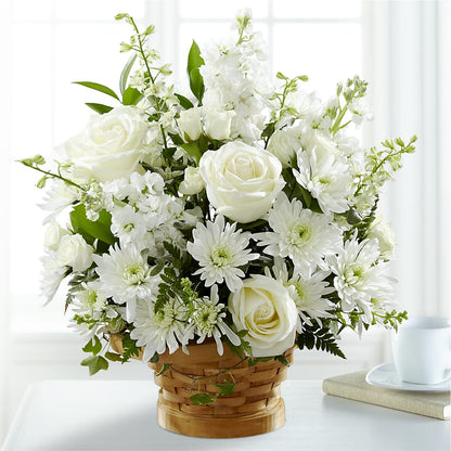 Heartfelt Condolences Arrangement –  Downtown Florist And Tea, Doerun GA