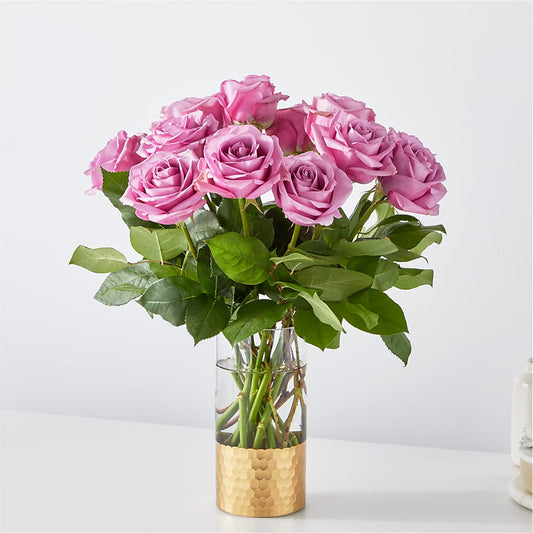 Secret Admirer Lavender Rose Bouquet –  Downtown Florist And Tea, Doerun GA