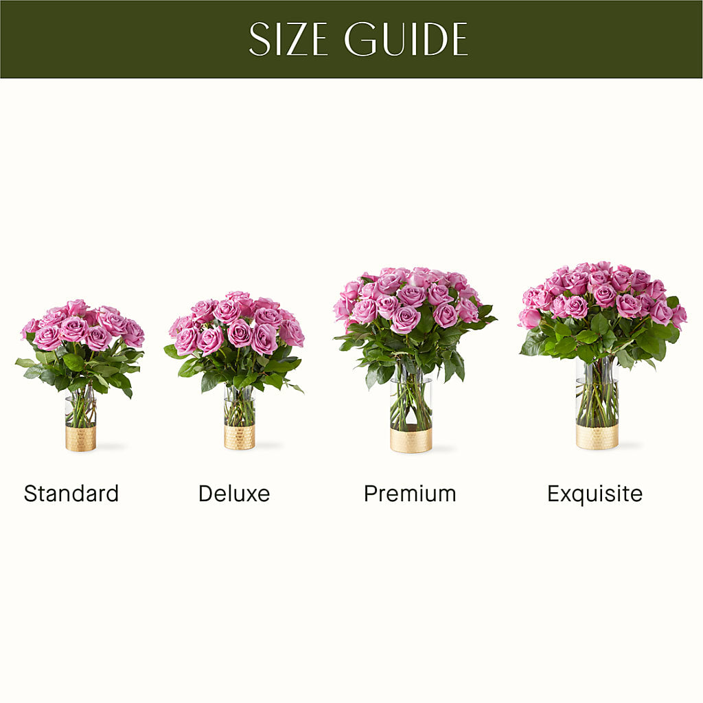Secret Admirer Lavender Rose Bouquet –  Downtown Florist And Tea, Doerun GA