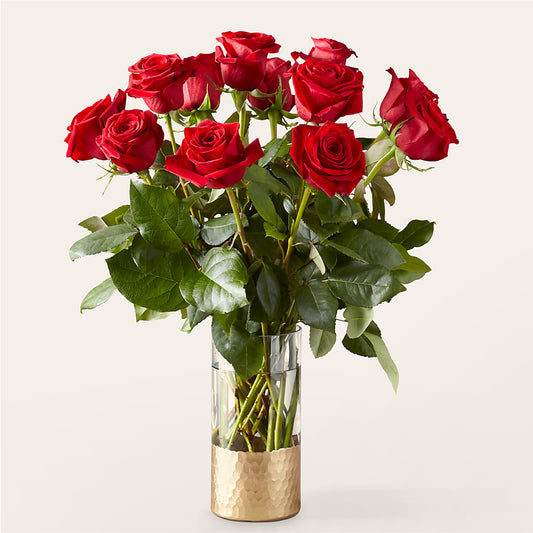 Classic Love Red Rose Bouquet –  Downtown Florist And Tea, Doerun GA