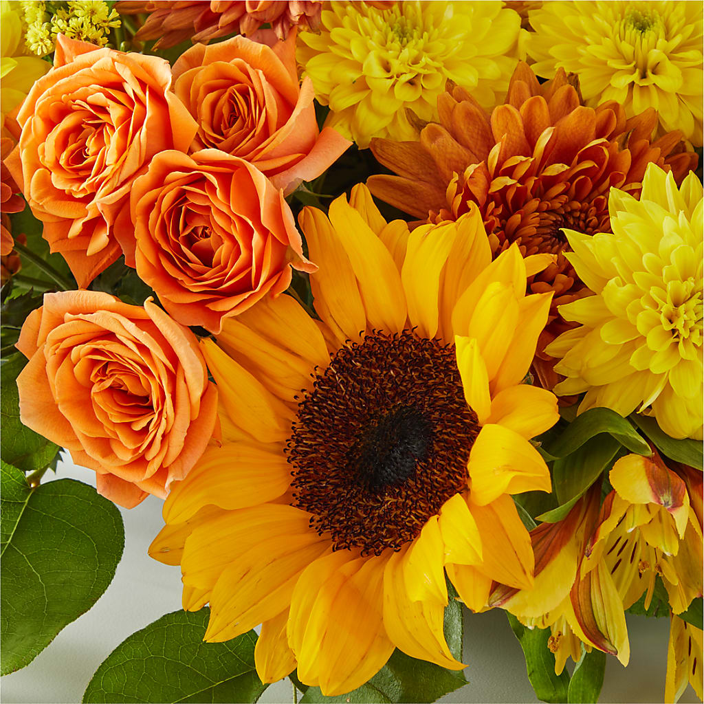 Autumn Harmony Centerpiece –  Downtown Florist And Tea, Doerun GA