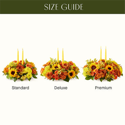 Autumn Harmony Centerpiece –  Downtown Florist And Tea, Doerun GA