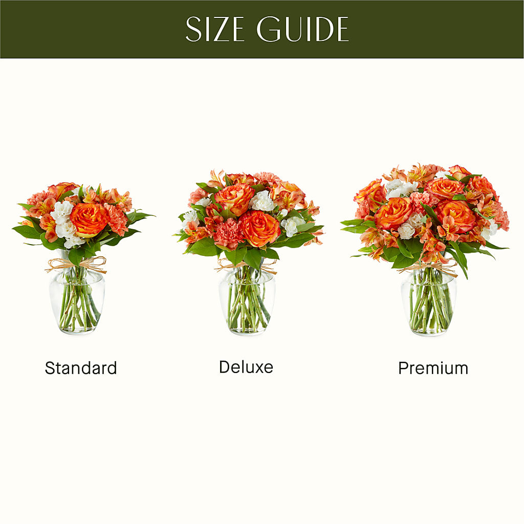 Apricot Glow Bouquet –  Downtown Florist And Tea, Doerun GA