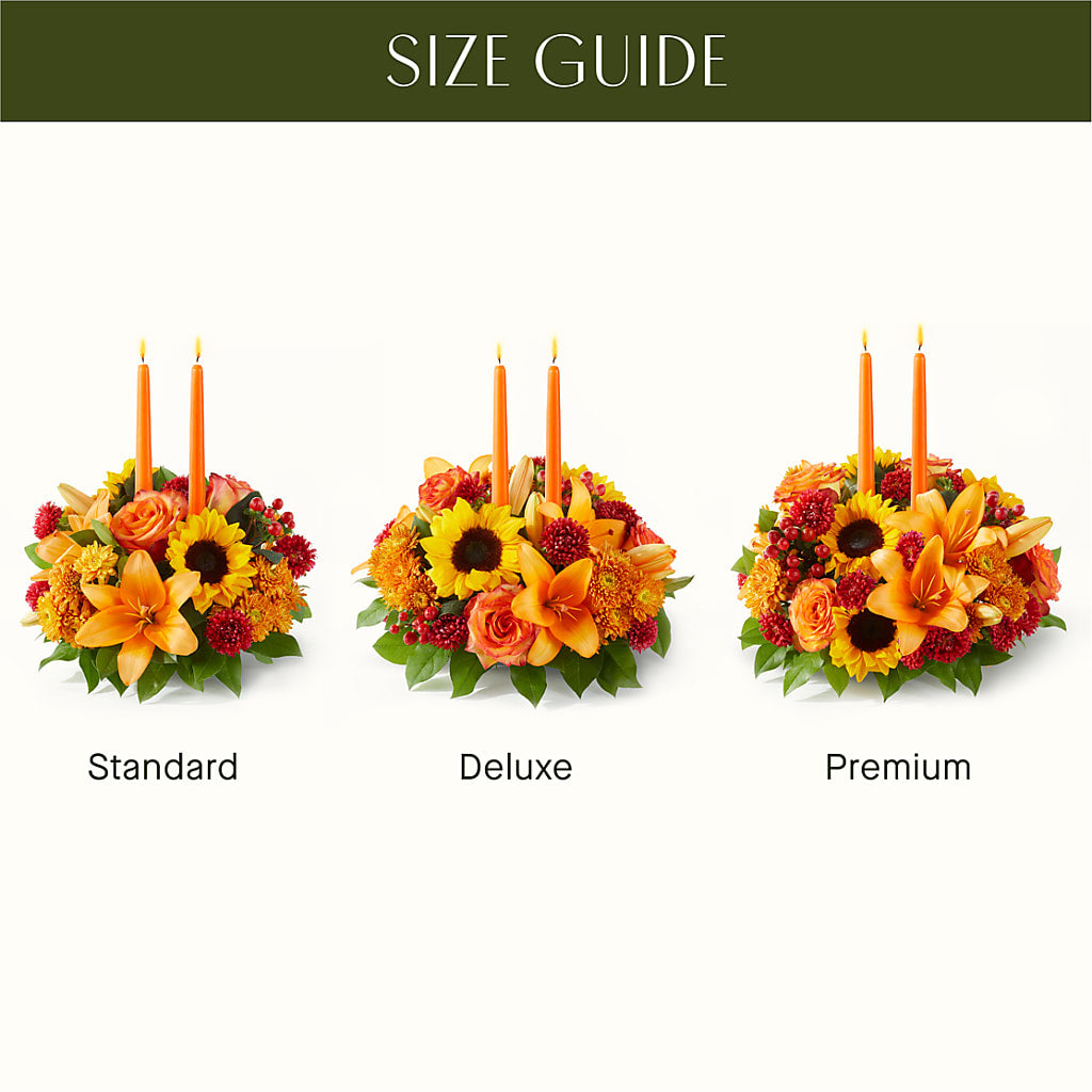 Grateful Centerpiece –  Downtown Florist And Tea, Doerun GA