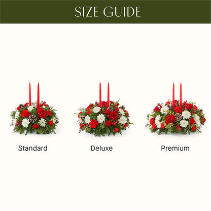 Holiday Soiree Centerpiece –  Downtown Florist And Tea, Doerun GA