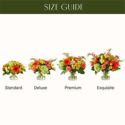 Autumn Sunshine Bouquet –  Downtown Florist And Tea, Doerun GA