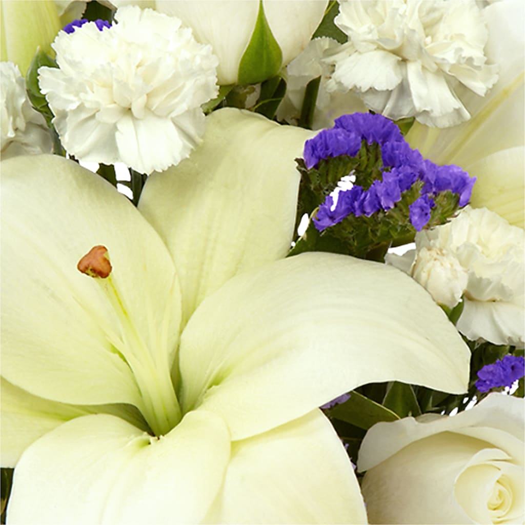 Sapphire Rush Bouquet –  Downtown Florist And Tea, Doerun GA