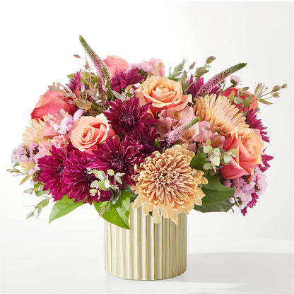 Berry Cobbler Bouquet with Ivory Vase –  Downtown Florist And Tea, Doerun GA