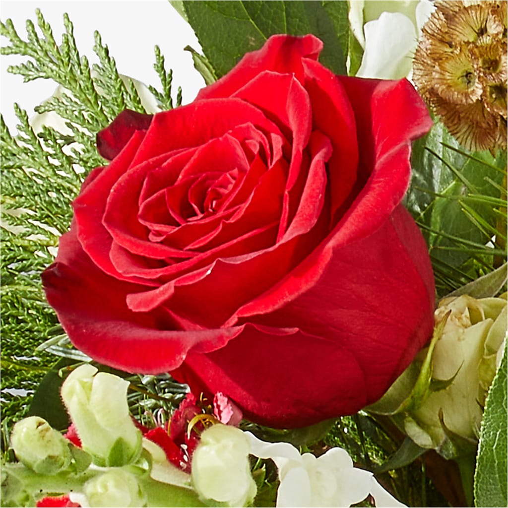 Deck the Halls Bouquet –  Downtown Florist And Tea, Doerun GA