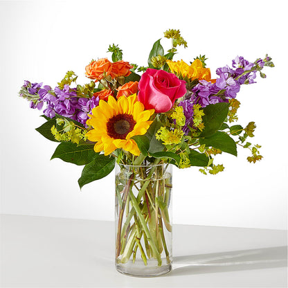 Vibrant Greetings Bouquet –  Downtown Florist And Tea, Doerun GA