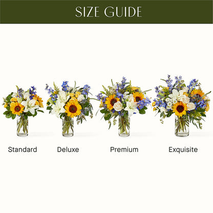 Wonderfully Sunny Bouquet –  Downtown Florist And Tea, Doerun GA