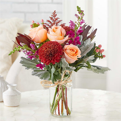 Moody Hues Bouquet –  Downtown Florist And Tea, Doerun GA