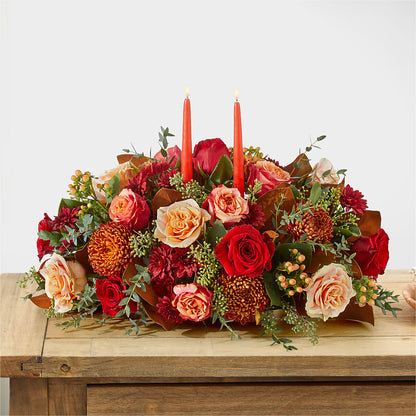 Gather Near Centerpiece –  Downtown Florist And Tea, Doerun GA