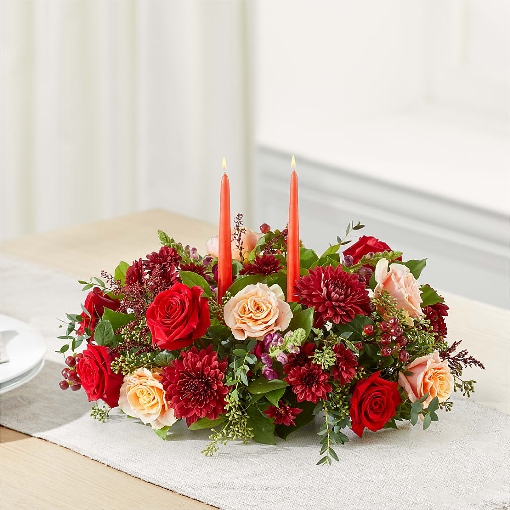 Most Thankful Centerpiece –  Downtown Florist And Tea, Doerun GA