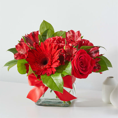 Red Hot Bouquet –  Downtown Florist And Tea, Doerun GA