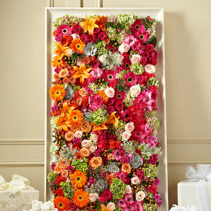 Fresh Picked Floral Wall –  Downtown Florist And Tea, Doerun GA